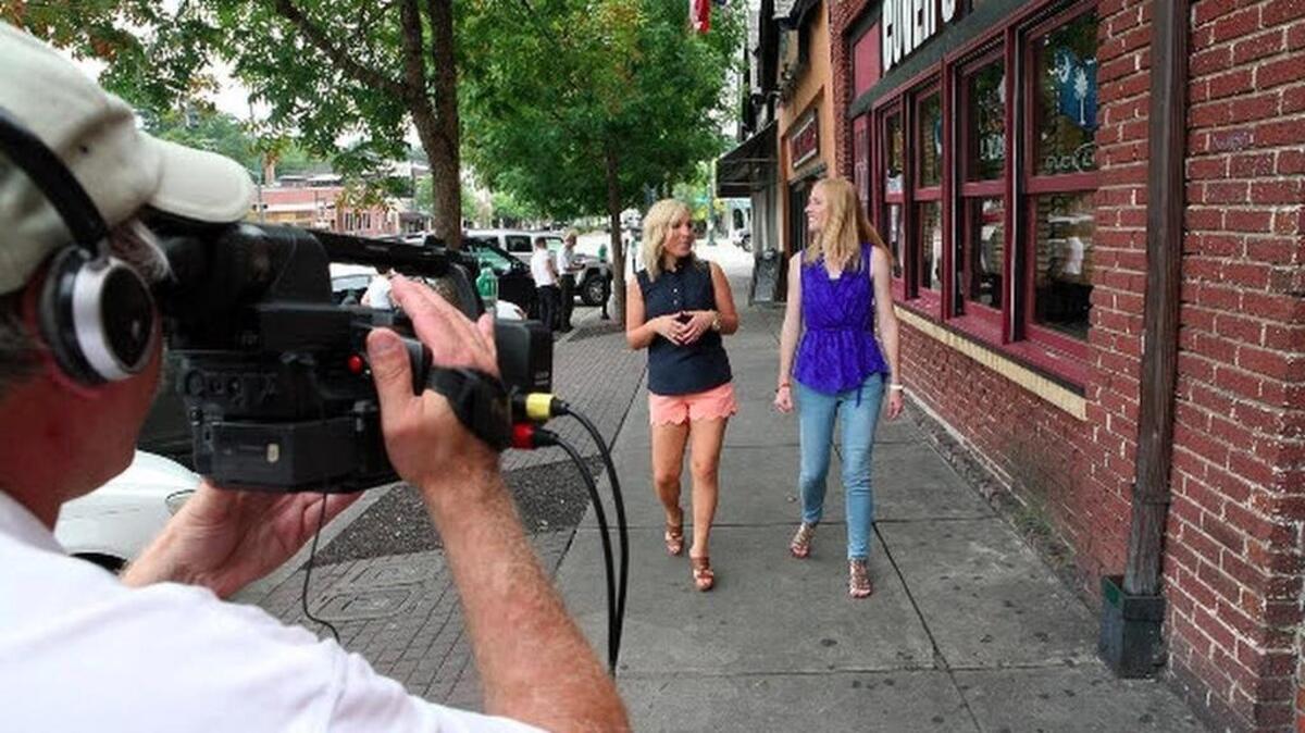 ‘Travels with Darley’ shoot in Five Points.