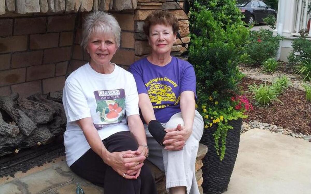 
Gayle Gilson & Carolyn Rightsell, co-chairs LCMGV 2015 Garden Tour
