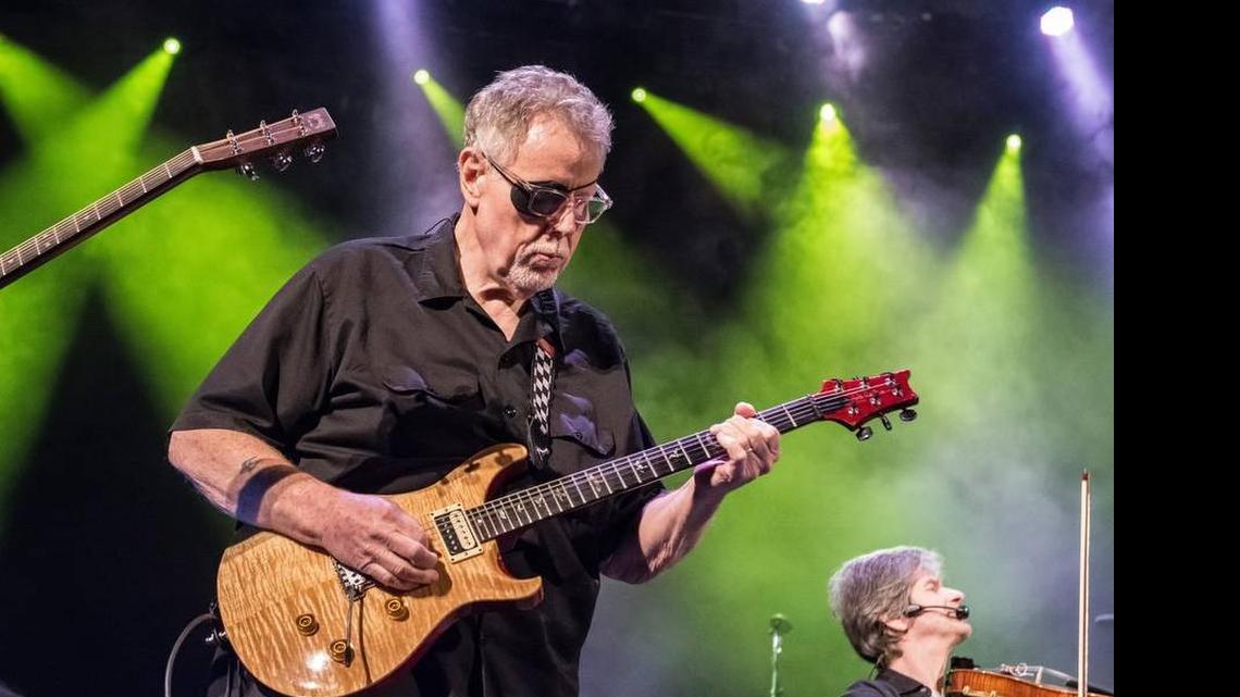 
Lead guitarist Rich Williams and the rock group Kansas will perform Friday night at Old Town Amphitheater in downtown Rock Hill.
