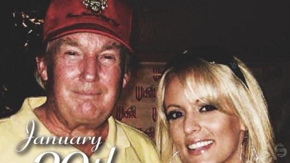 The Trophy Club in Greenville is promoting an appearance by Stormy Daniels, an actress in pornographic films, who had an alleged sexual encounter with President Donald Trump.