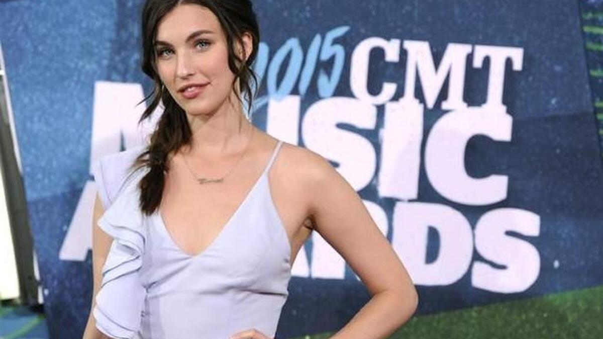 
Rainey Qualley arrives at the CMT Music Awards at Bridgestone Arena on June 10 in Nashville, Tenn.
