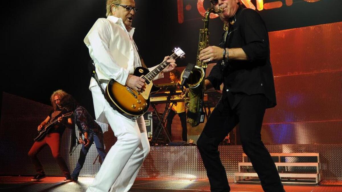
Mick Jones and Tom Gimbel of Foreigner perform in 2013. The group is coming to Columbia this week.
