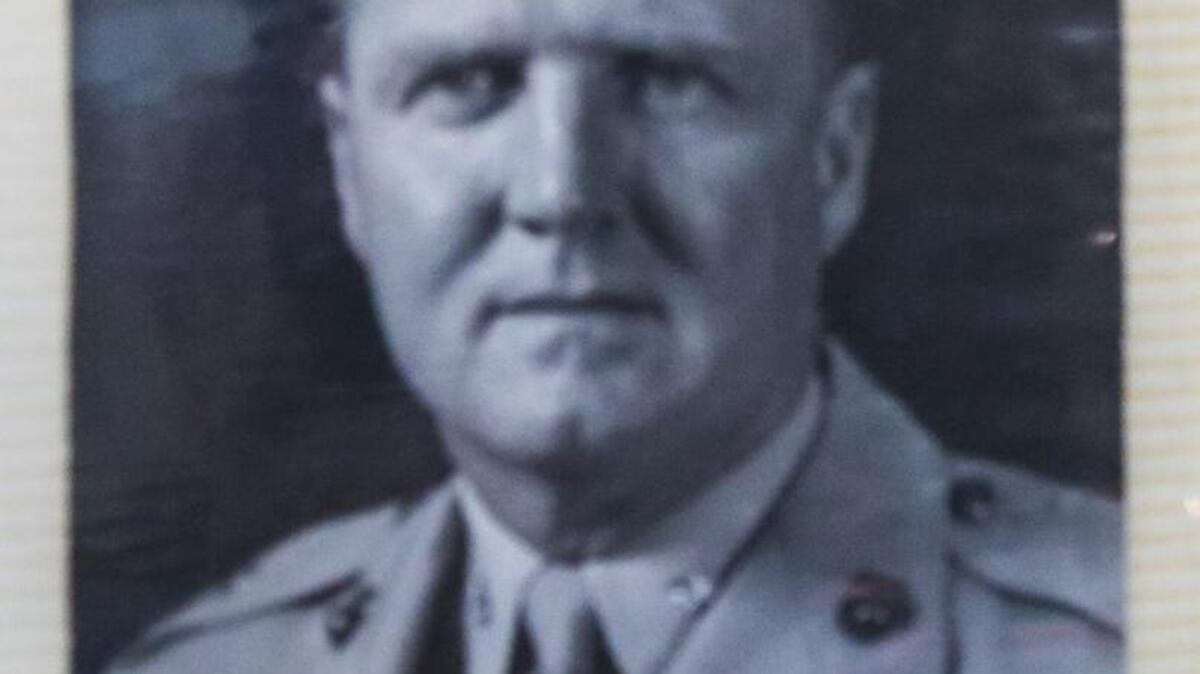 This is a photo of his father, Don, on whom he based the "Great Santini".