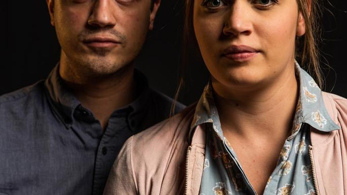 Siblings Alex and Emily McCollum are the leading members of the space-folk band Stagbriar.