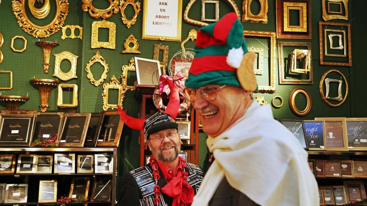 You might find shop owners and employees in festive attire at Devine Night Out. After all, it’s the Devine Street Association’s kickoff to the holiday season.