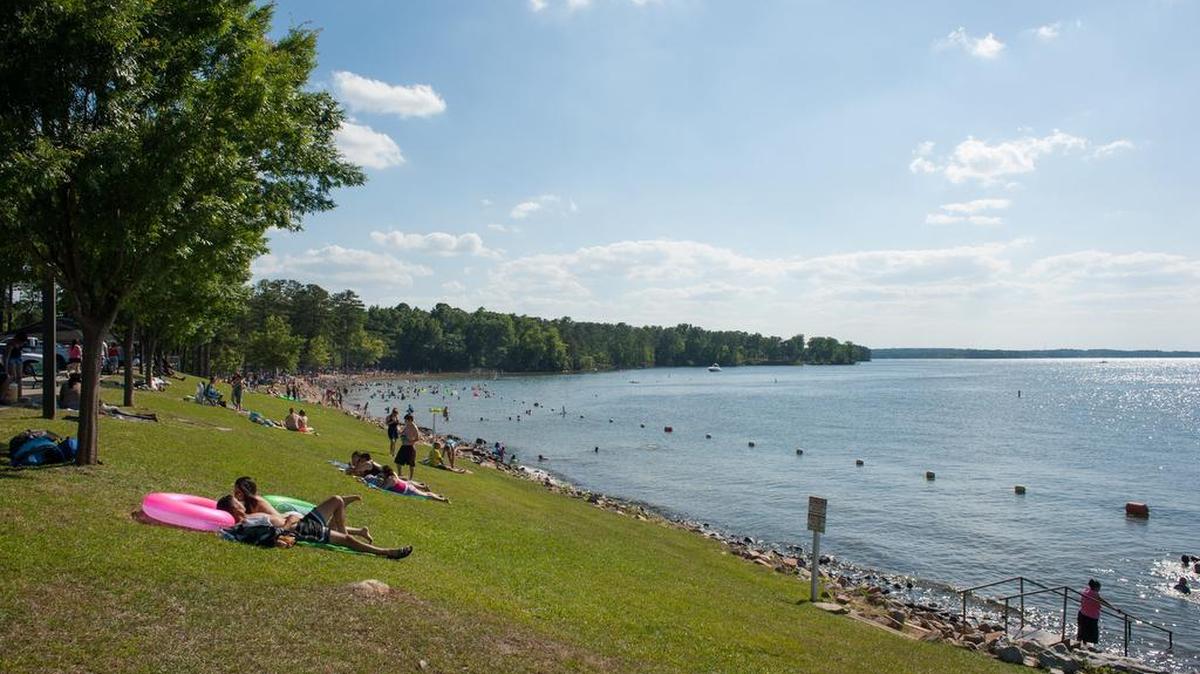 Midlands residents gather at area parks and events over the Memorial Day Weekend to celebrate the holiday and the coming of summer. Lake Murray Beach Park offers an excellent beach and picnic areas for families and groups.