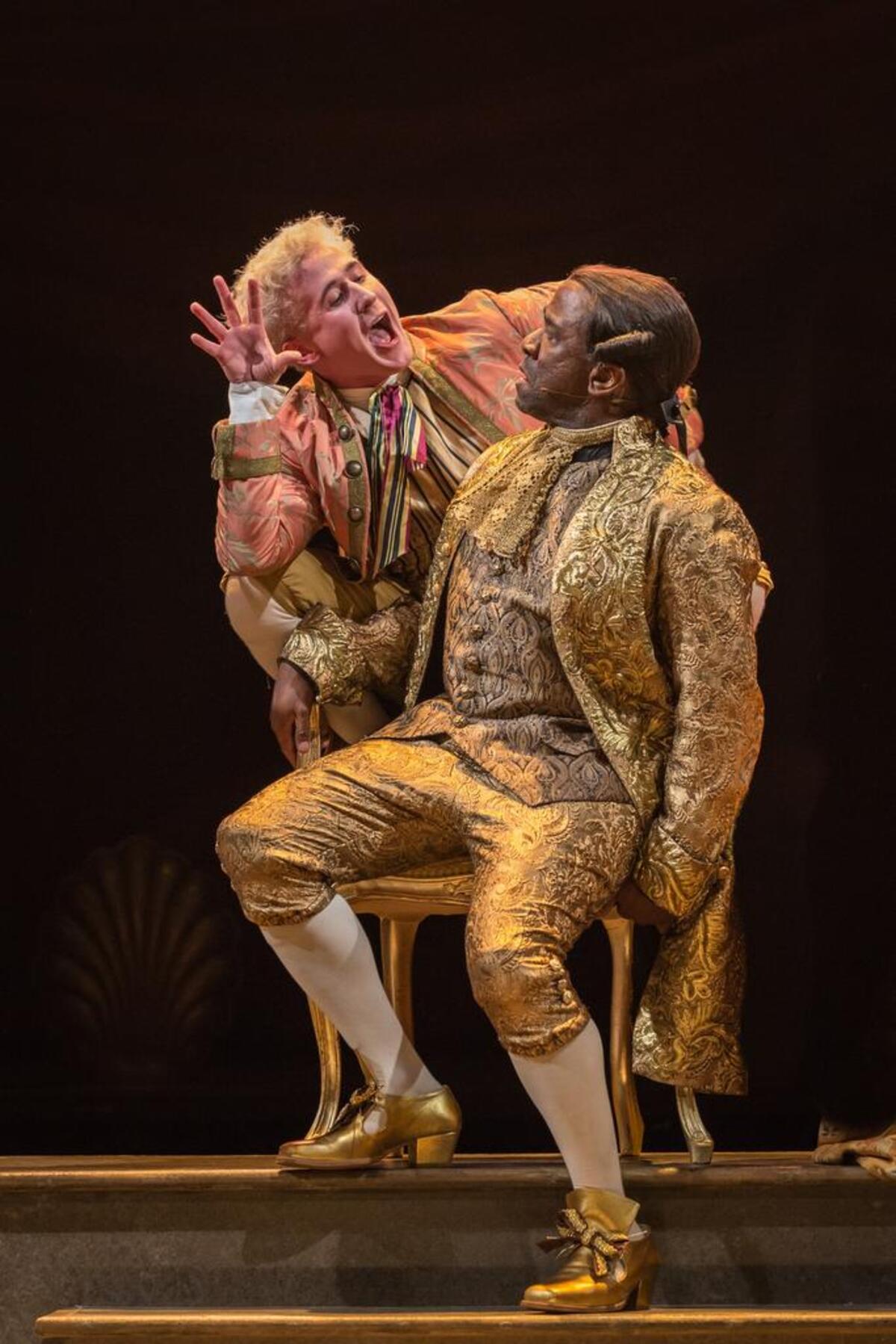 Watch National Theatre Live perform “Amadeus” on Tuesday, Jan. 30 on the big screen at Harbison Theatre at Midlands Technical College.