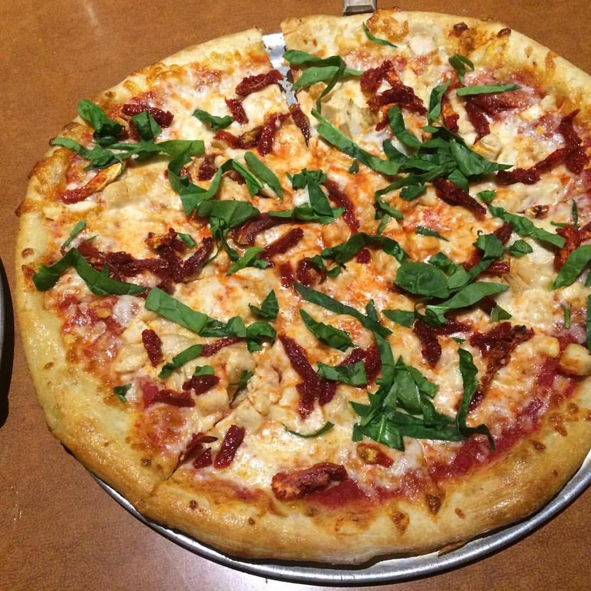 Thirsty Fellow: Chicken, basil and sun-dried tomato.