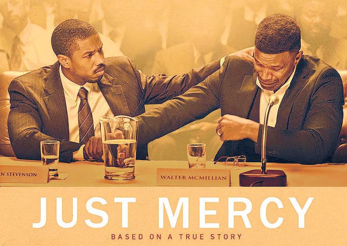 “Just Mercy” stars Michael B. Jordan and Jamie Foxx in a story about civil rights attorney Bryan Stevenson working to free a wrongly convicted man on death row.