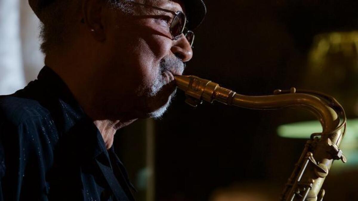 Skipp Pearson plays the saxophone.