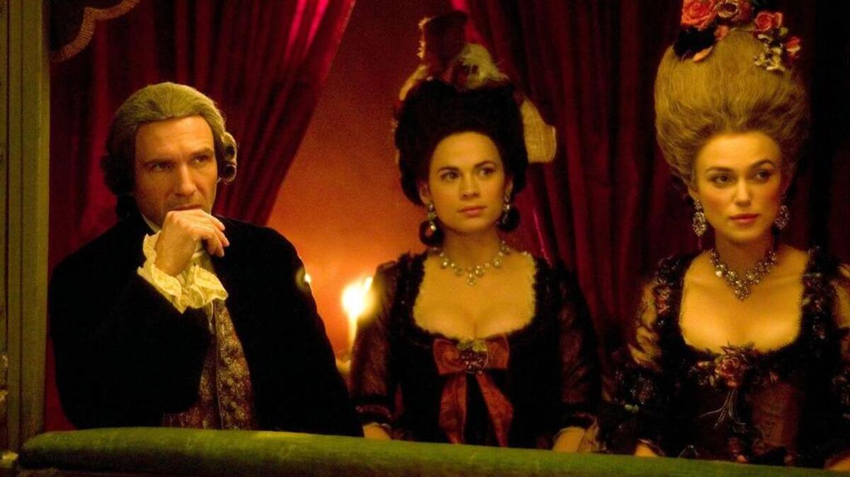 Movie still from “The Dutchess.”