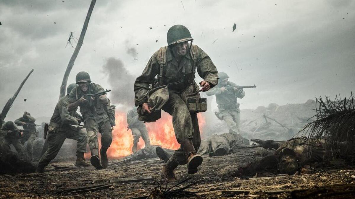 Andrew Garfield stars in “Hacksaw Ridge.”