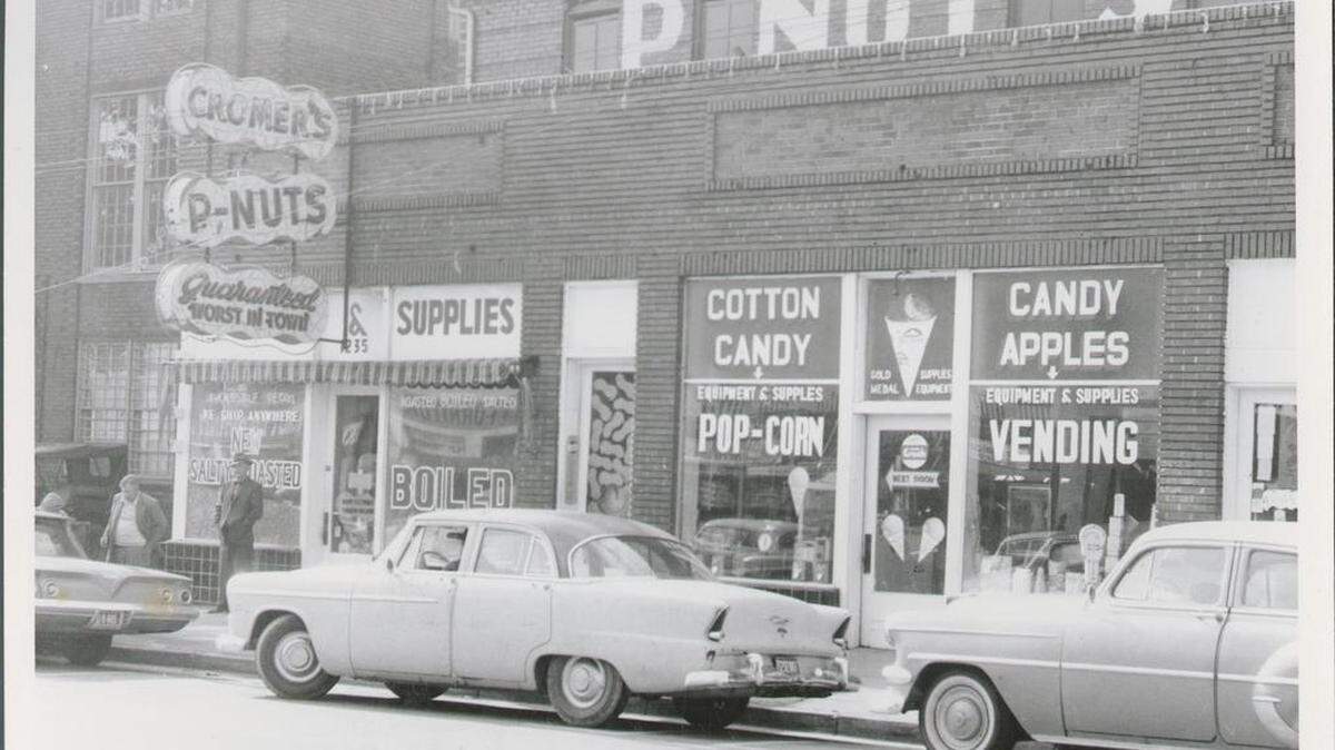 
A 1960s advertisement shows the store’s original location – and its famous sign – on Assembly Street. 
