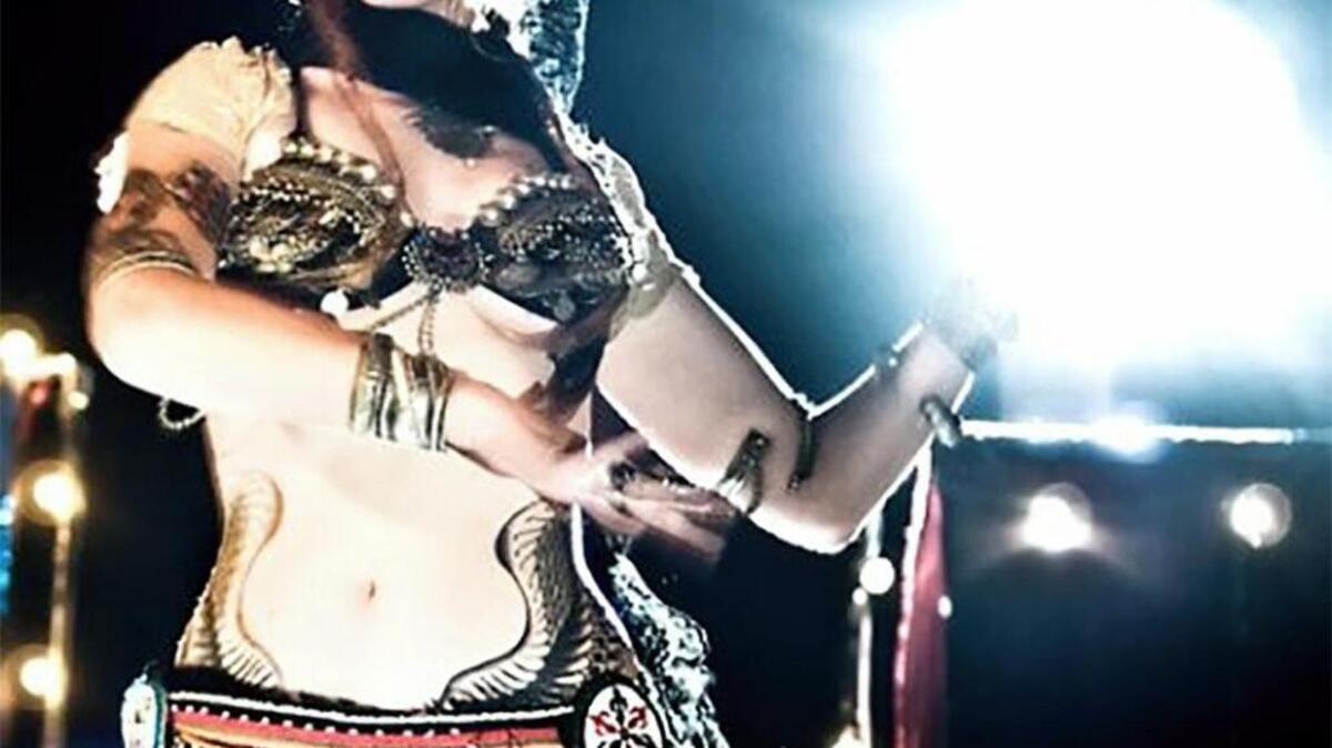 Ashley Moore will teach belly dancing classes at Tapp’s Arts Center.