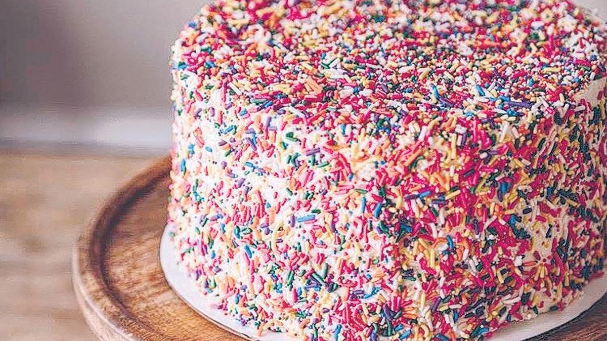 A cake from Ally & Eloise Bakeshop.