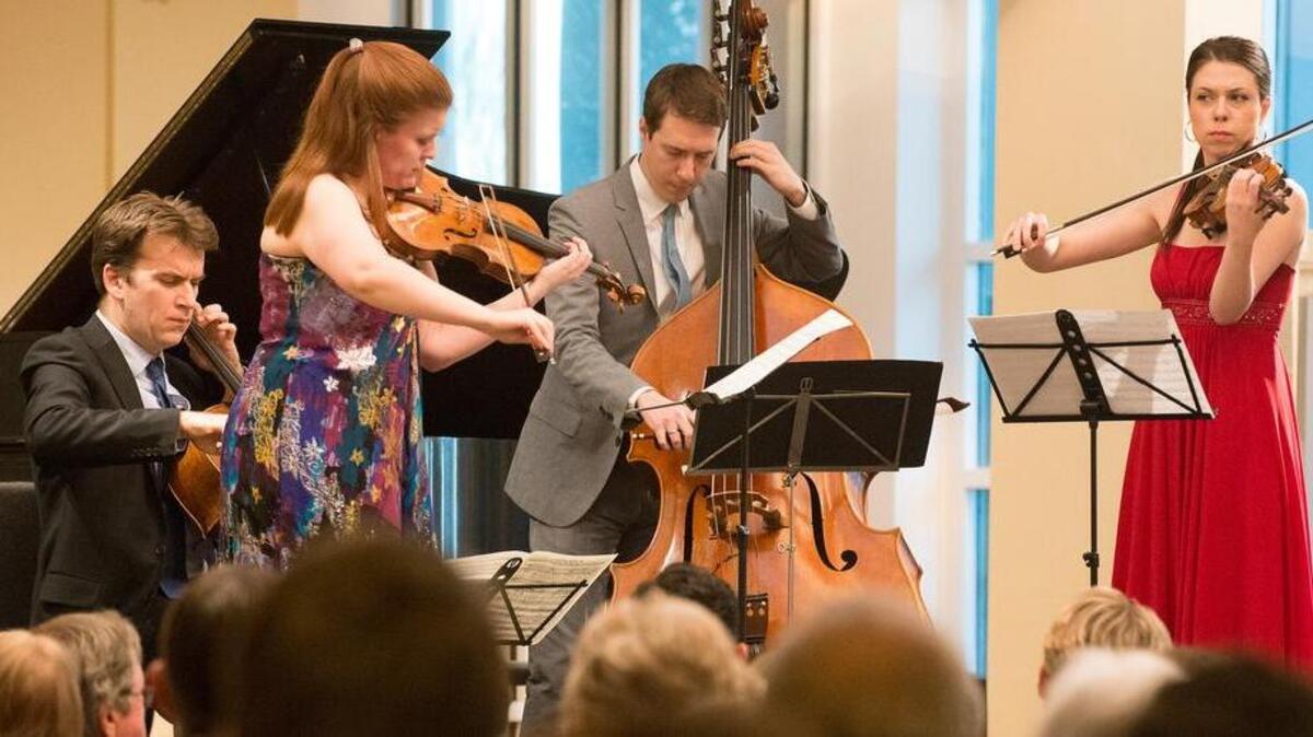 A Chamber quartet performs at a past CMA event.