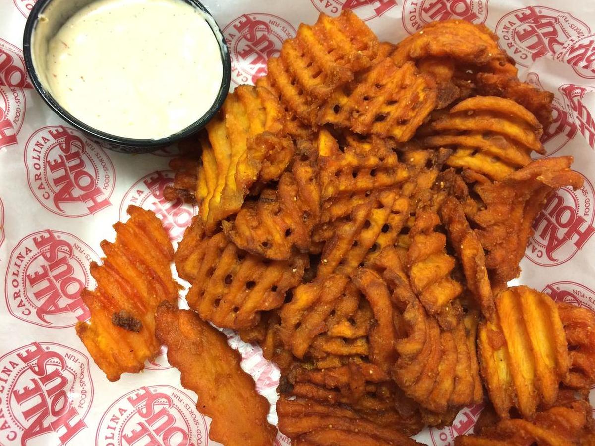 Sweet potato fries from Carolina Ale House in the Vista