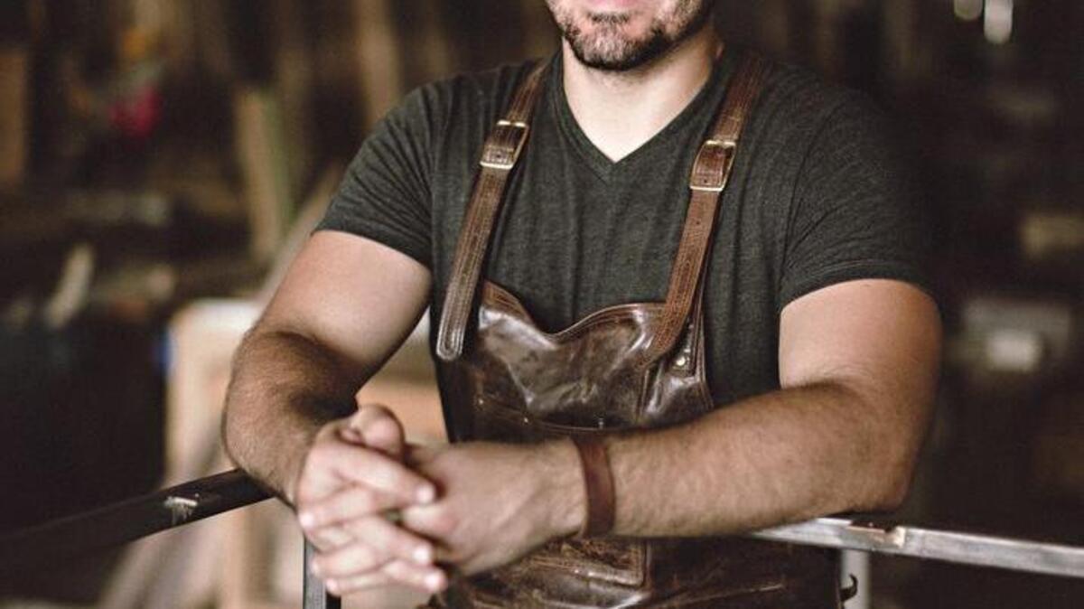 Josh Cox owns Bricker & Beam, a custom furniture company in West Columbia.