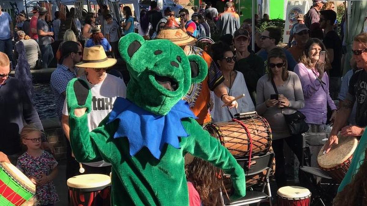 Each year, the annual JerryFest celebration gets more popular. This year, the free, day-long celebration honoring the life and art of Jerry Garcia of the Grateful Dead expanded its footprint and will include the block of Greene Street the area around the Five Points Fountain.