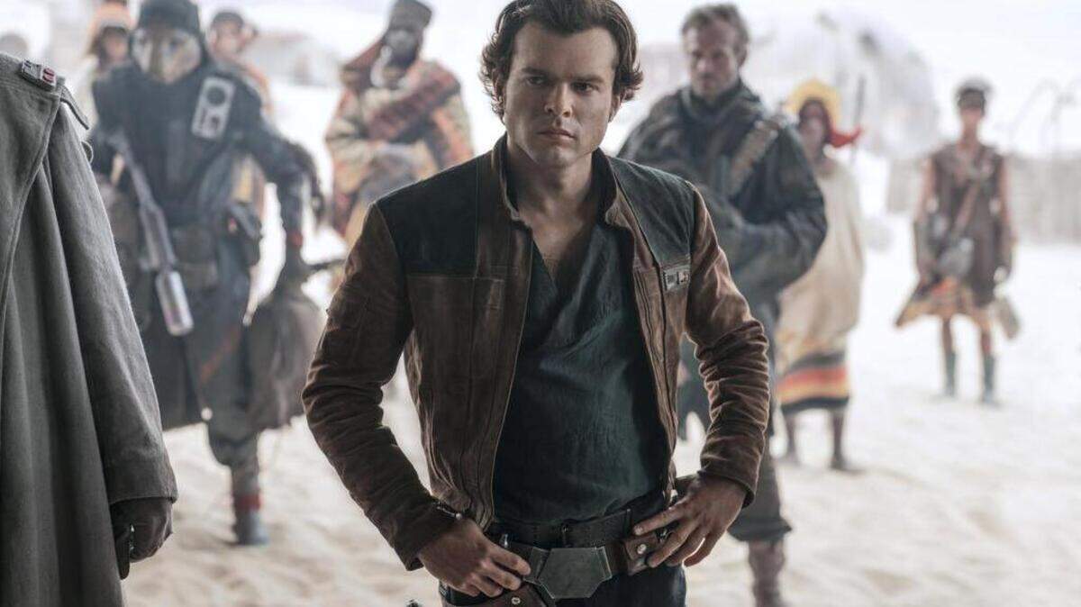 Alden Ehrenreich is Han Solo in "Solo: A Star Wars Story."