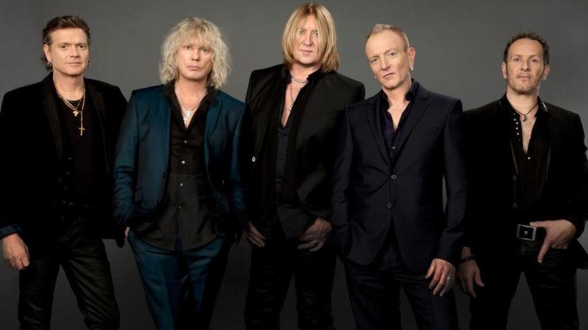 
Def Leppard performs in Columbia Friday. 
