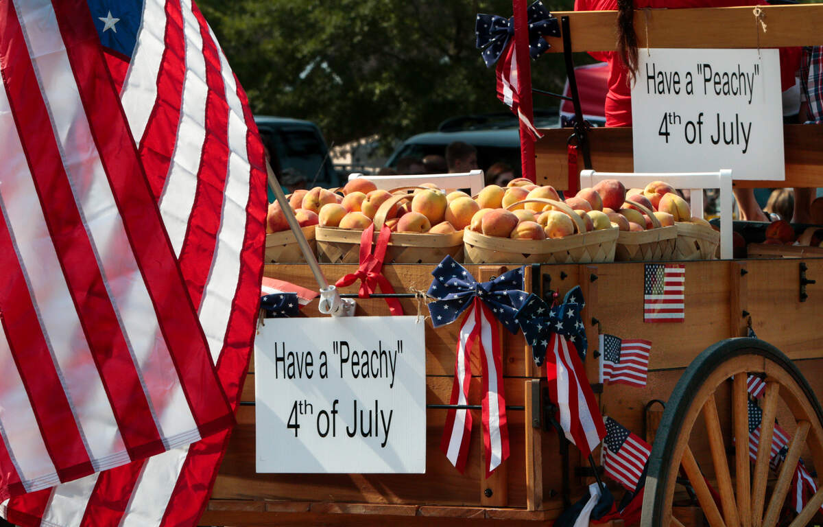 The Lexington Peach Festival will be all day Wednesday, July 4, at Gilbert Community Park in Gilbert.