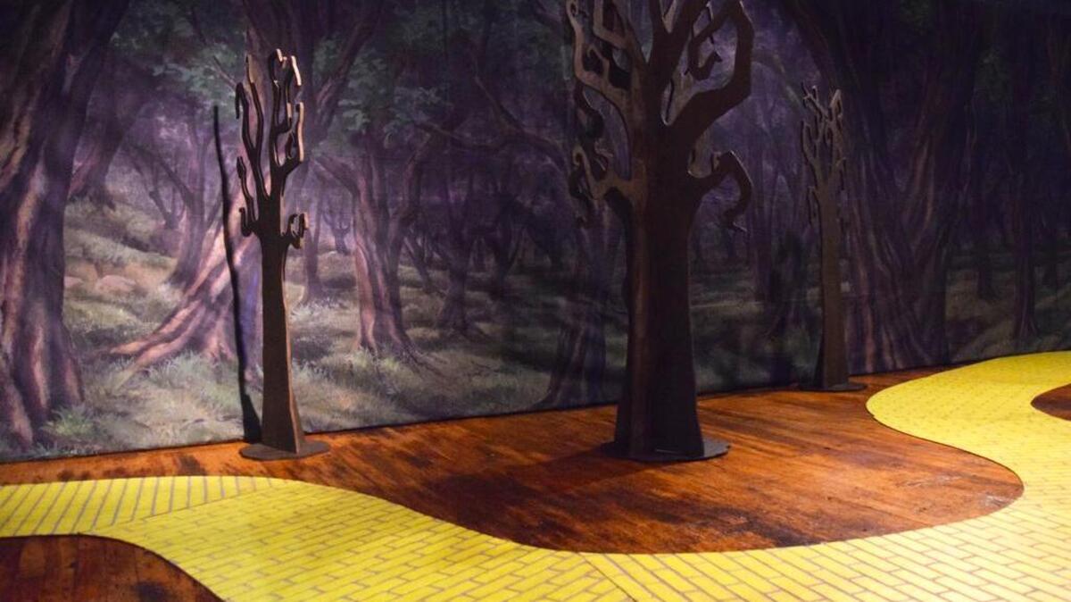 The entry into the Haunted Forest