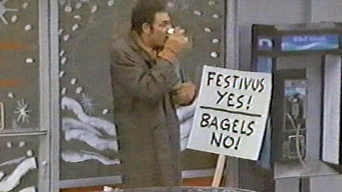 A Festivus celebration – commemorating the holiday created characters on the hit TV show “Seinfeld” – will begin at 8 p.m. Saturday, Dec. 23, at Flying Saucer Draught Emporium.