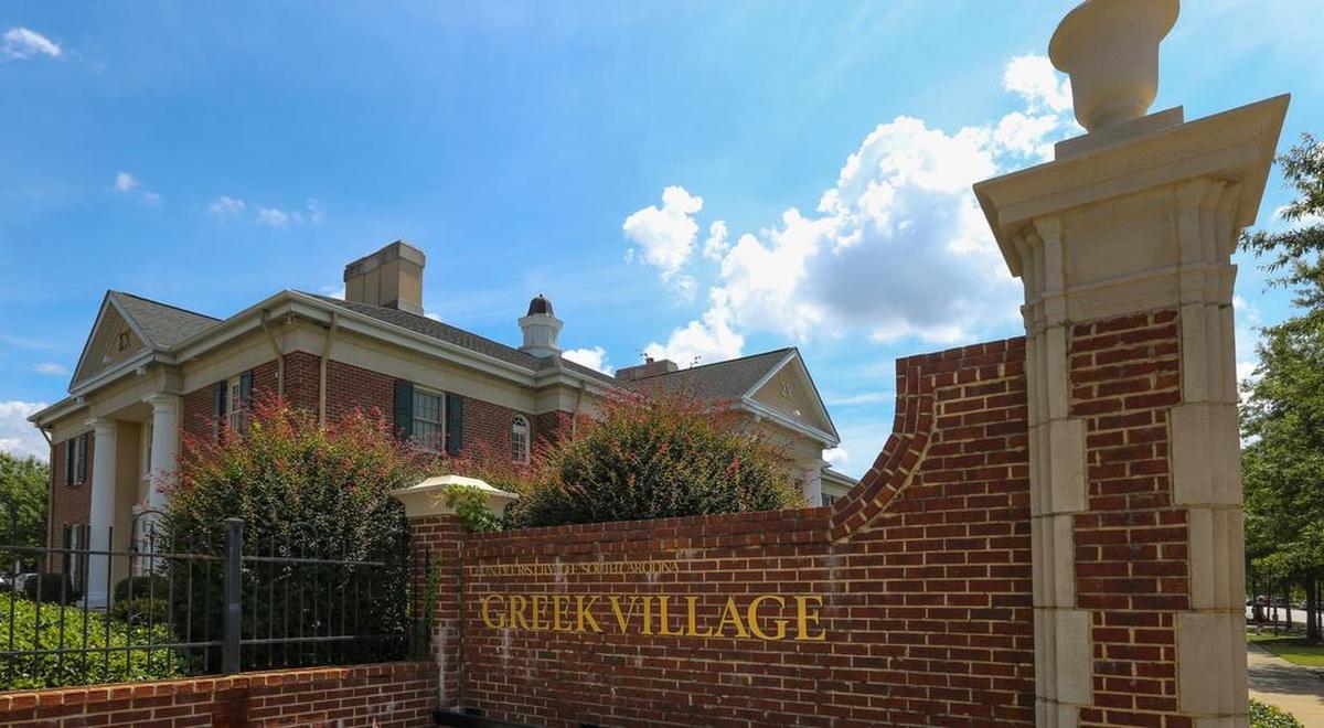The Greek Village at the University of South Carolina.