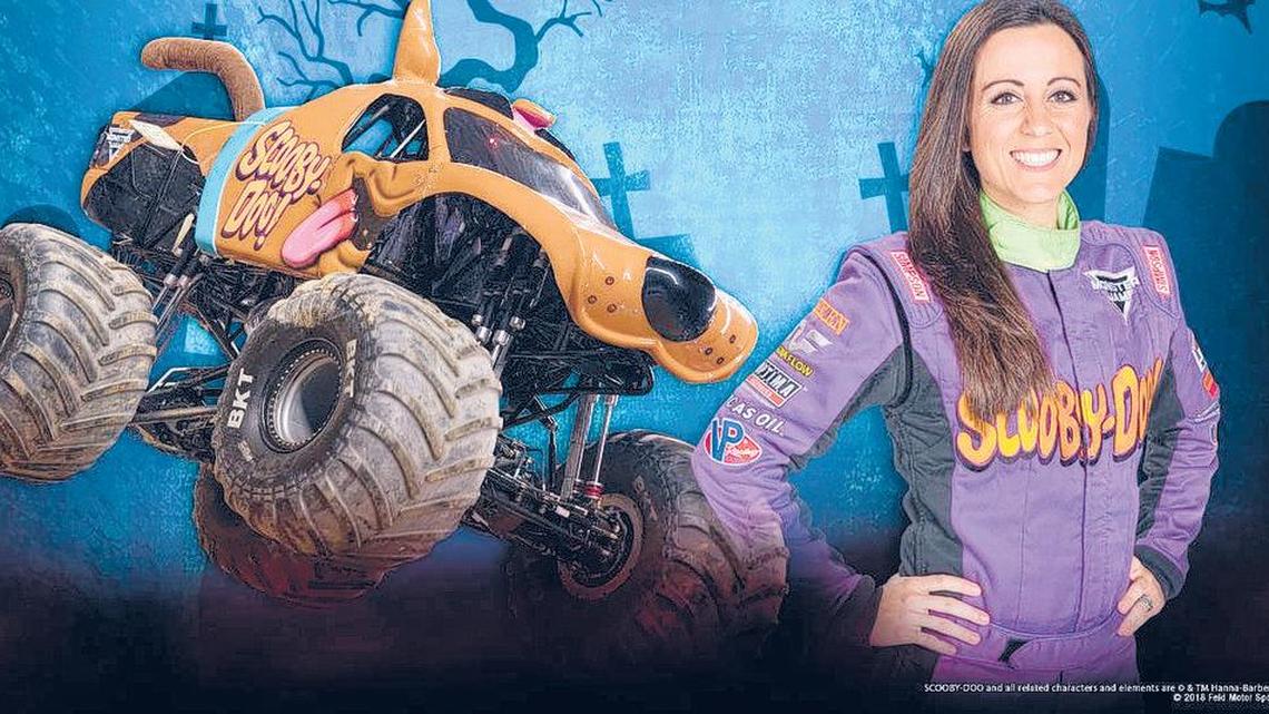 Linsey Read is the driver of the Scooby-Doo monster truck. She has been driving in Monster Jam since 2016.