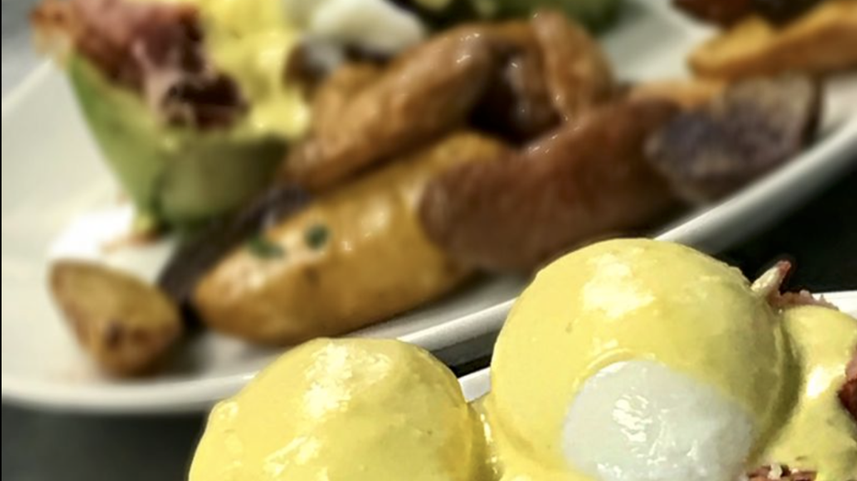 Get addicted to Avocado Eggs Benedict at BLD Diner.