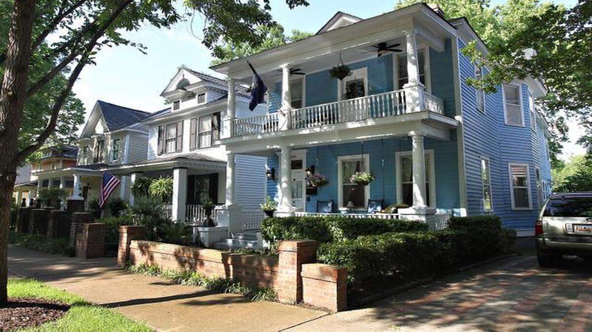 
One of the historic homes in the Elmwood Park neighborhood. 
