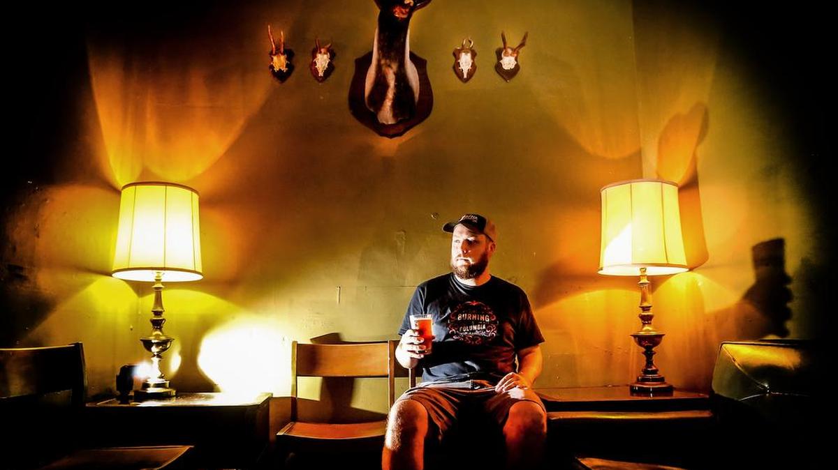 
The Whig’s co-owner, Phill Blair, takes in the ambiance.
