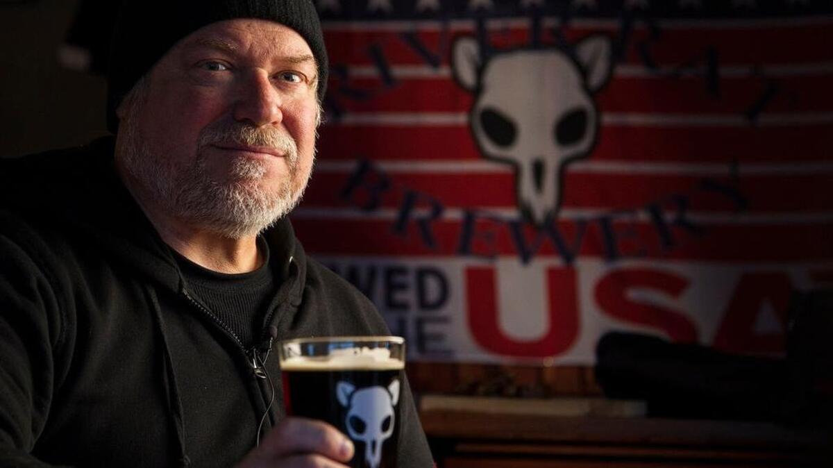 
Mike Tourville, owner of River Rat Brewery

