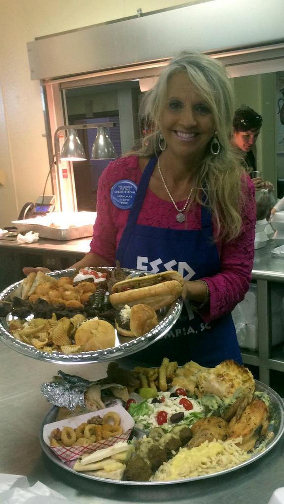 Greek Festival co-chairperson Niki Stewart