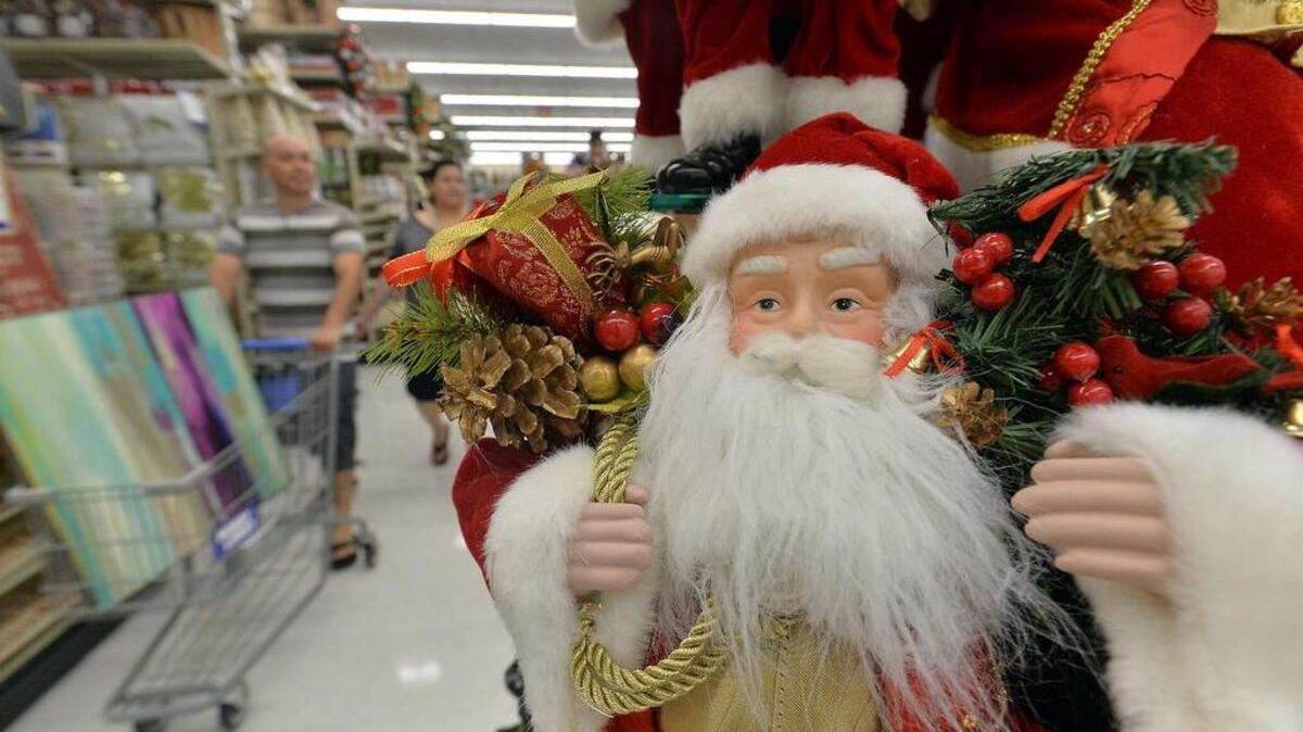 Hobby Lobby already has some seasonal Christmas items available if you want to stock up on decor.