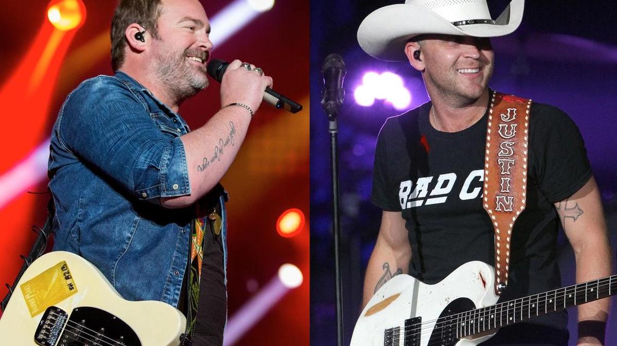Lee Brice and Justin Moore.