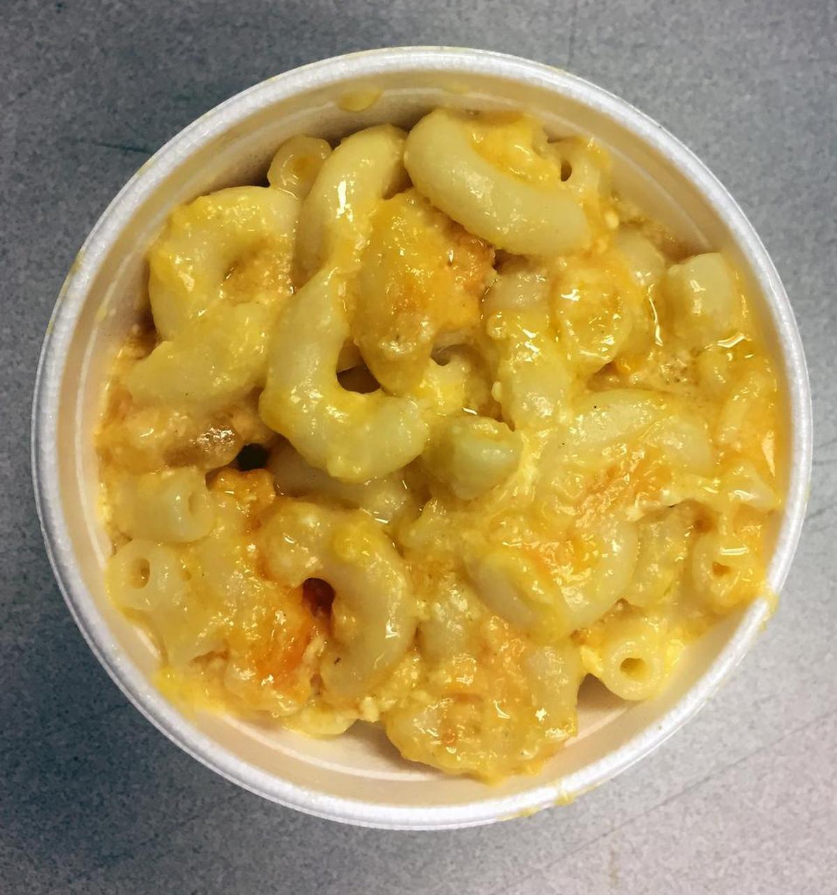 Mac ’n’ cheese from Lizard’s Thicket.