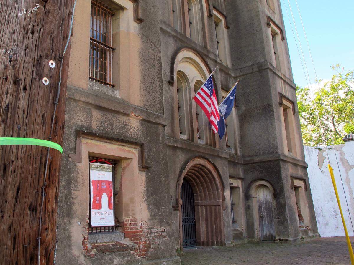 The old City Jail in Charleston, which now houses the American College of the Building Arts, is said to be haunted by a number of former prisoners, including John and Lavinia Fisher.