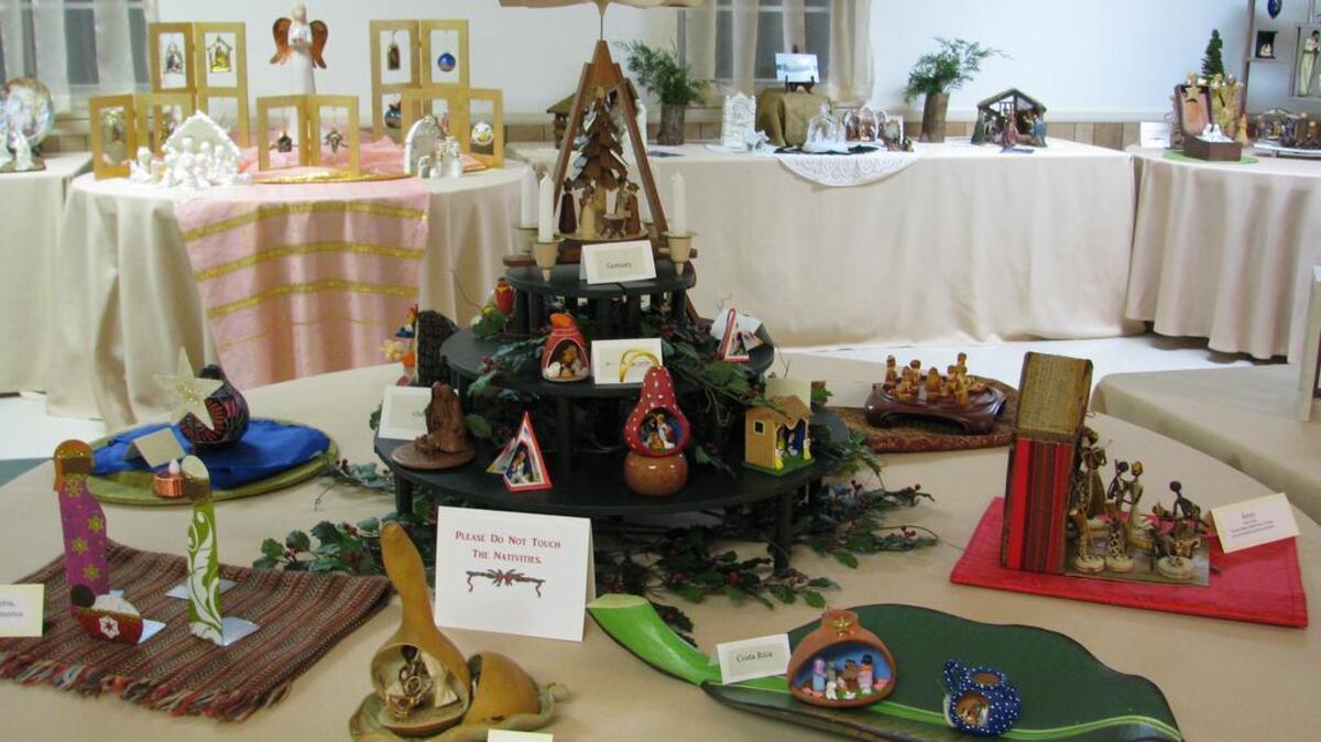 More than 400 nativity scenes will be on display Dec. 15-16 at Calvary United Methodist Church in Swansea.