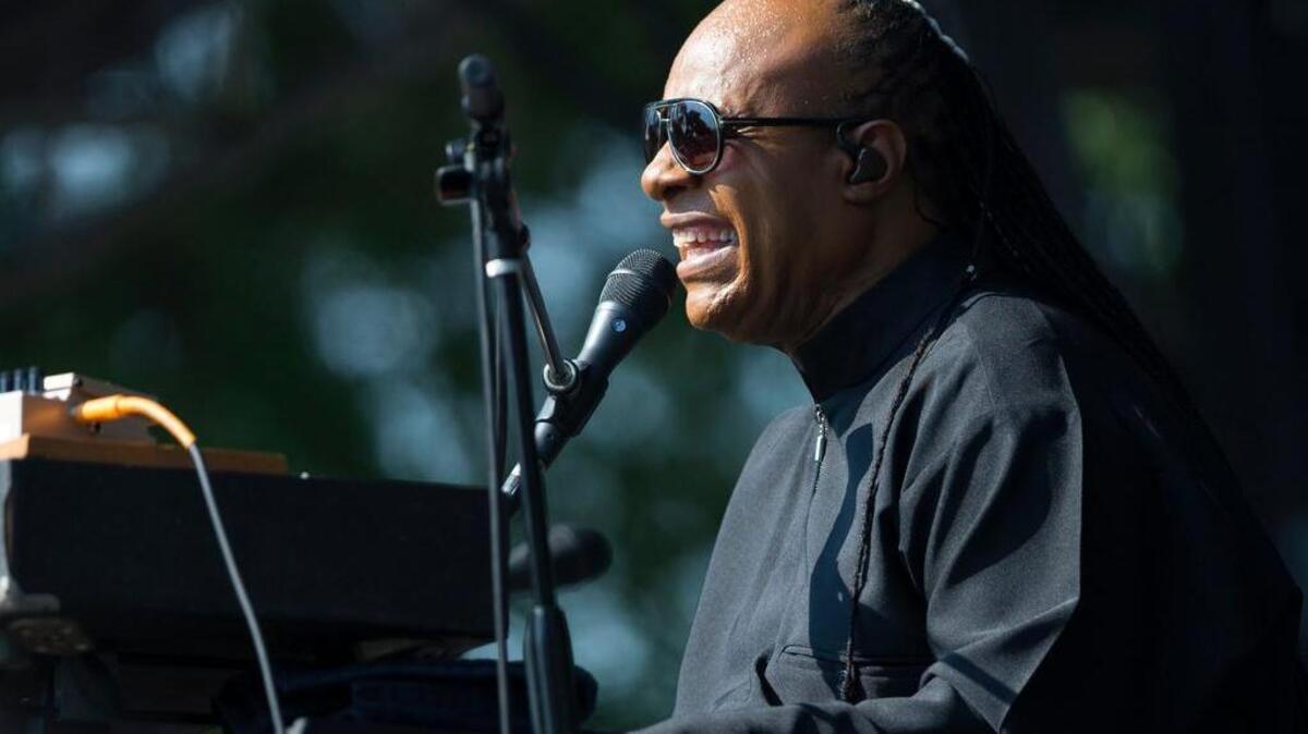 Musician Stevie Wonder will play in Cayce Sunday.