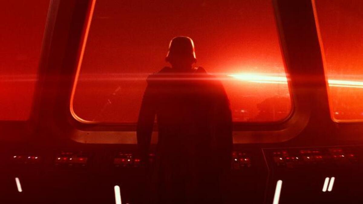 A scene from the new film “Star Wars: The Force Awakens.” The movie releases Friday, Dec. 18.