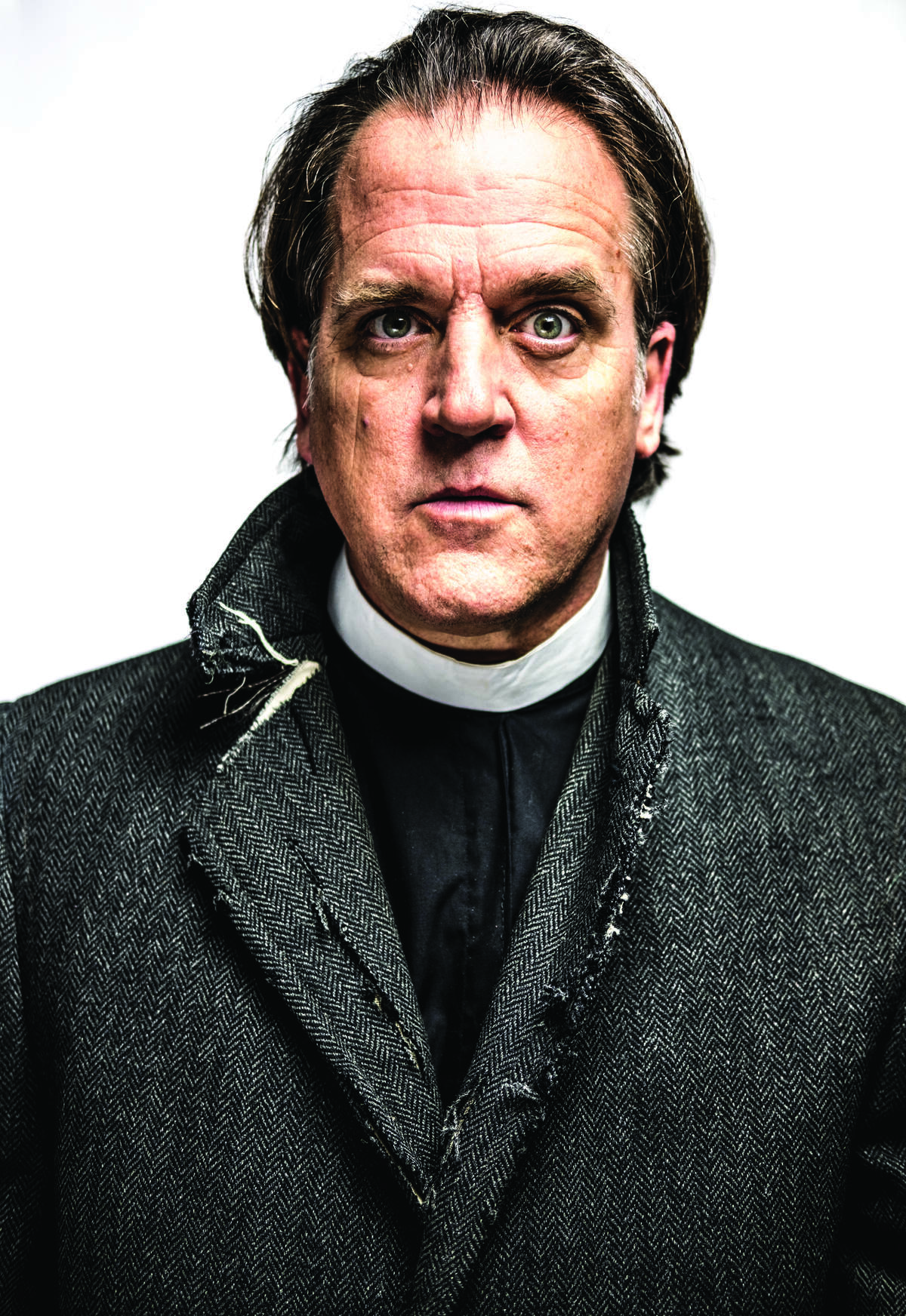 Paul Kaufmann as Reverend Harper in "The Restoration's Constance."