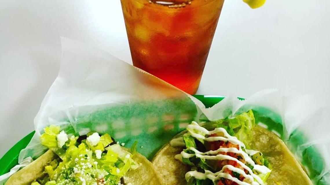 White Duck Taco Shop on Whaley Street offers two tacos and a drink for $7 from 11:30 a.m. to 2 p.m. Monday through Friday