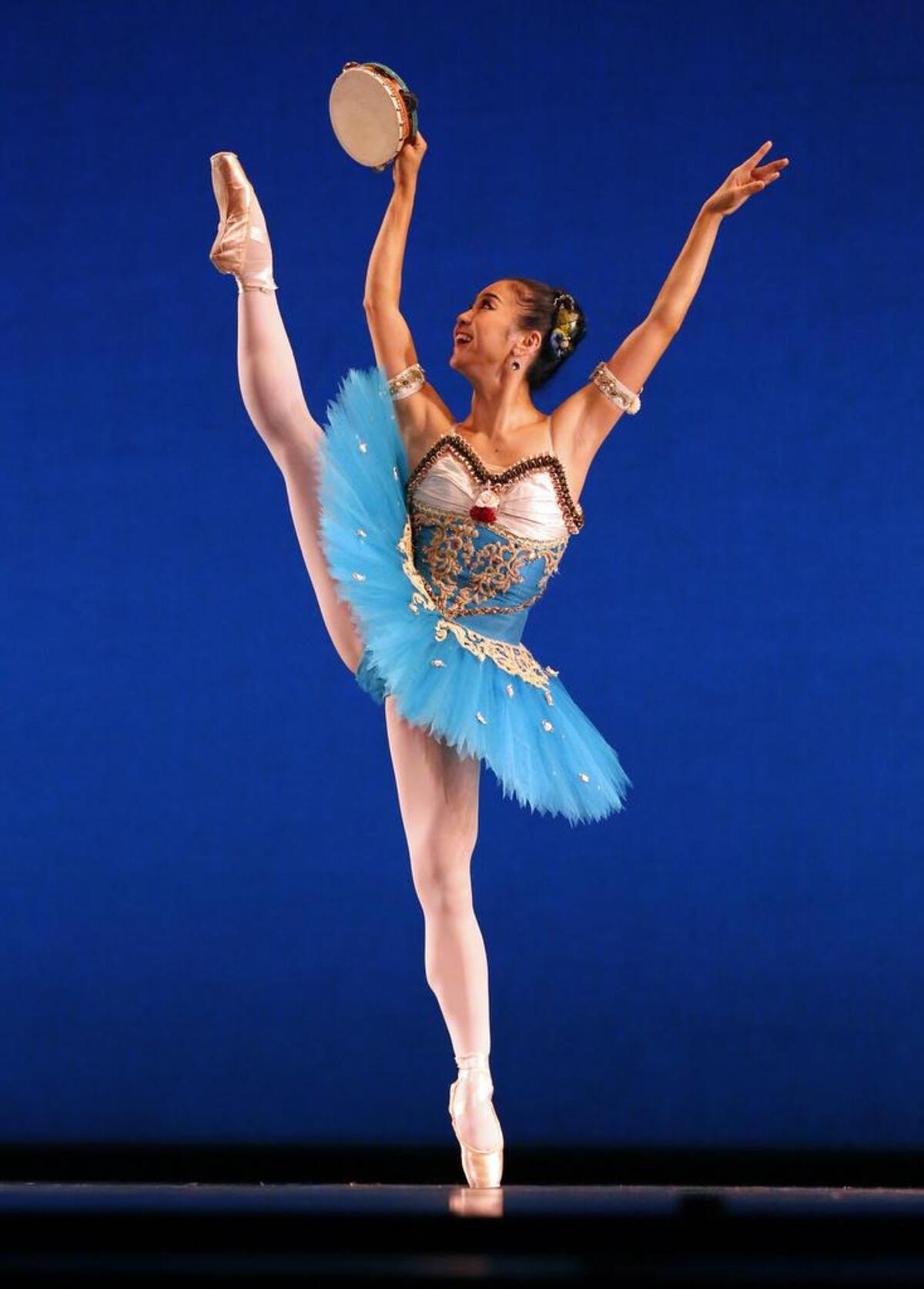 Tamako Miyazaki, shown in a 2014 competition, will perform as part of Columbia Calssical Ballet’s LifeChance: International Ballet Gala of the Stars.