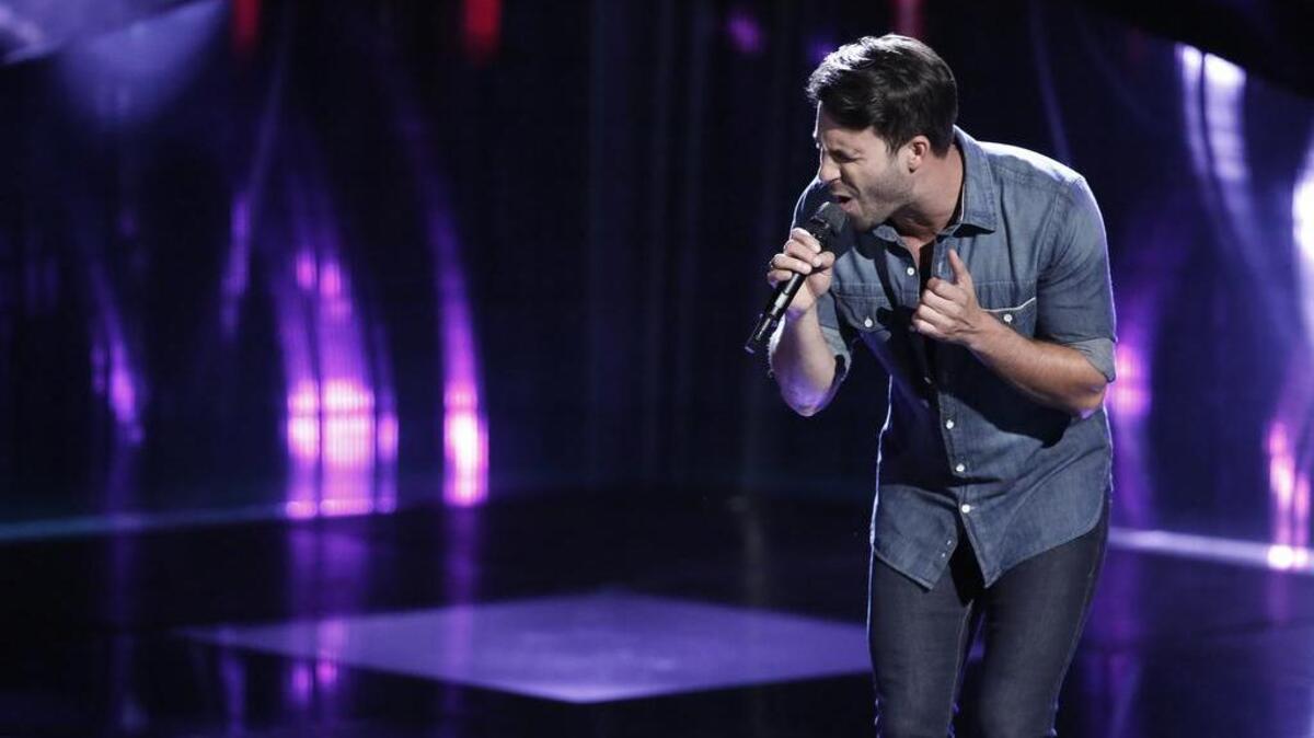 Columbia, SC, native Mitchell Lee performs during the blind auditions on ‘The Voice,’ on NBC.