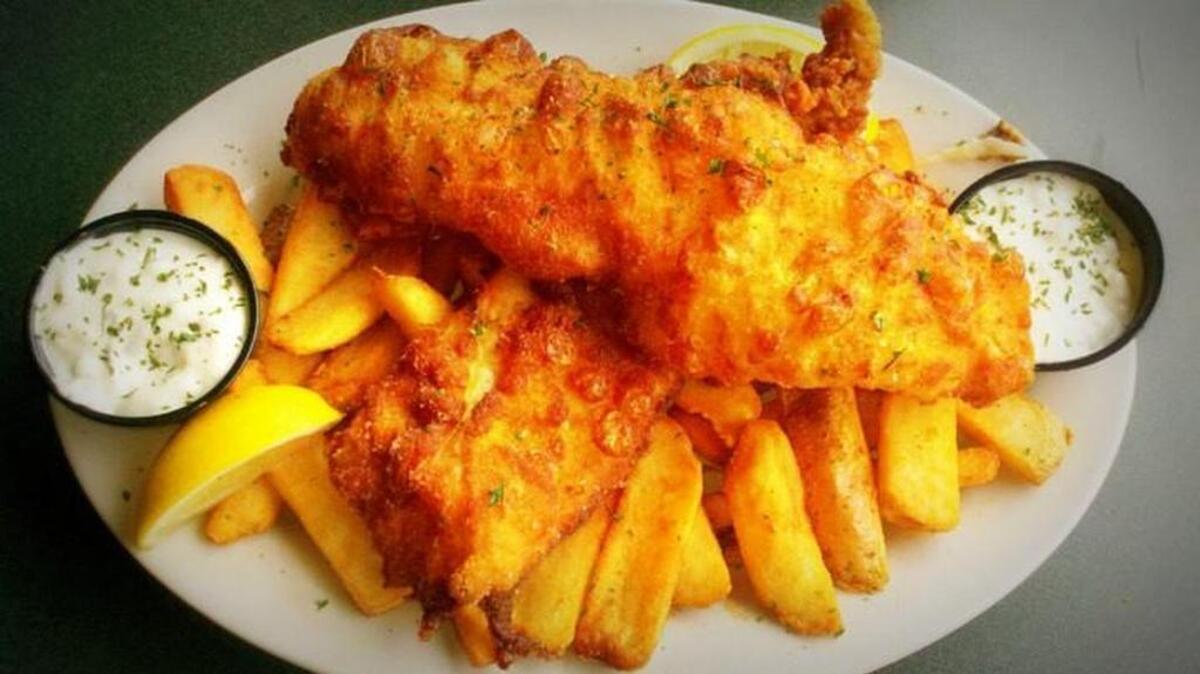 Beer-battered fish and chips are Delaney’s third most requested dish.