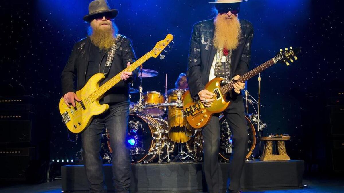 Dusty Hill, left, and Billy Gibbons of ZZ Top.