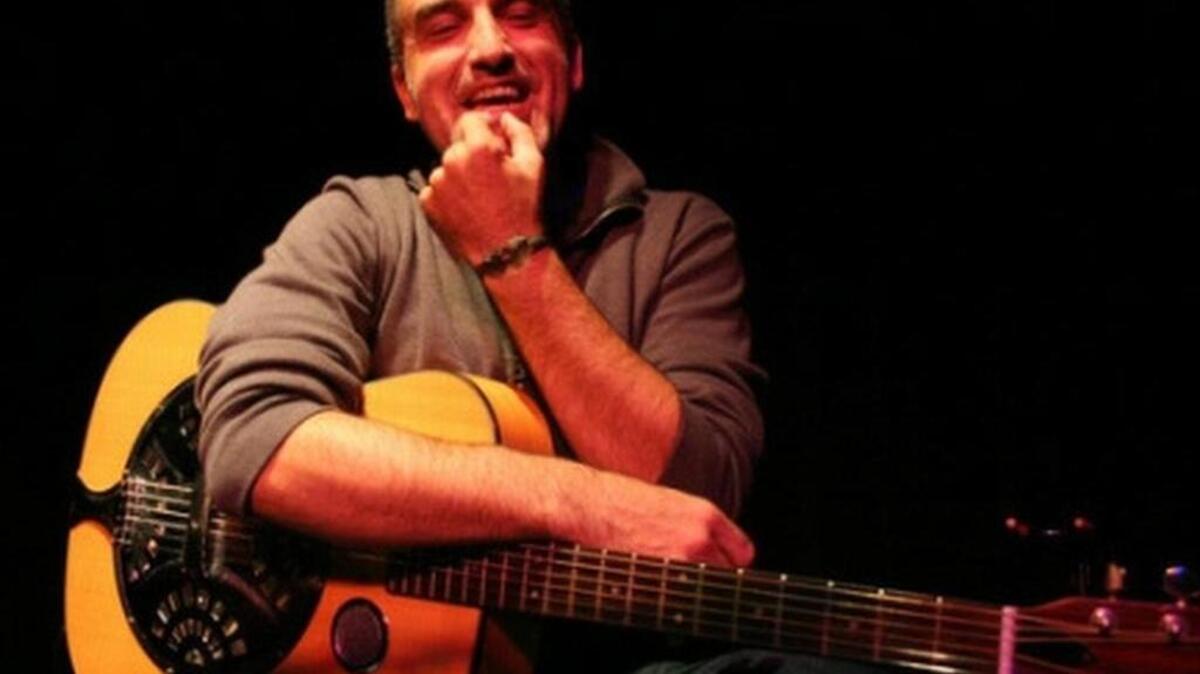 
Singer-songwriter John Emil plays the UU Coffeehouse Saturday, Sept. 5.
