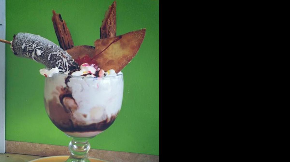 
A dessert at El Salto Mexican Restaurant.
